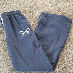 Abercrombie kids blue sweatpants.